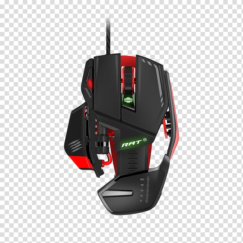 Computer mouse Computer keyboard Mad Catz R.A.T. 5 Mad Catz Rat 4 Optical Gaming Mouse For Pc Mcb4373100a3041, Computer Mouse transparent background PNG clipart