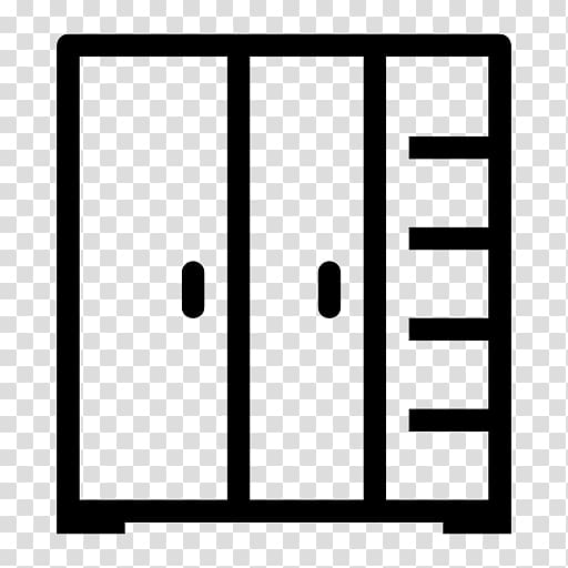 Computer Icons Sliding door Closet, open the door outside the bedroom transparent background PNG clipart