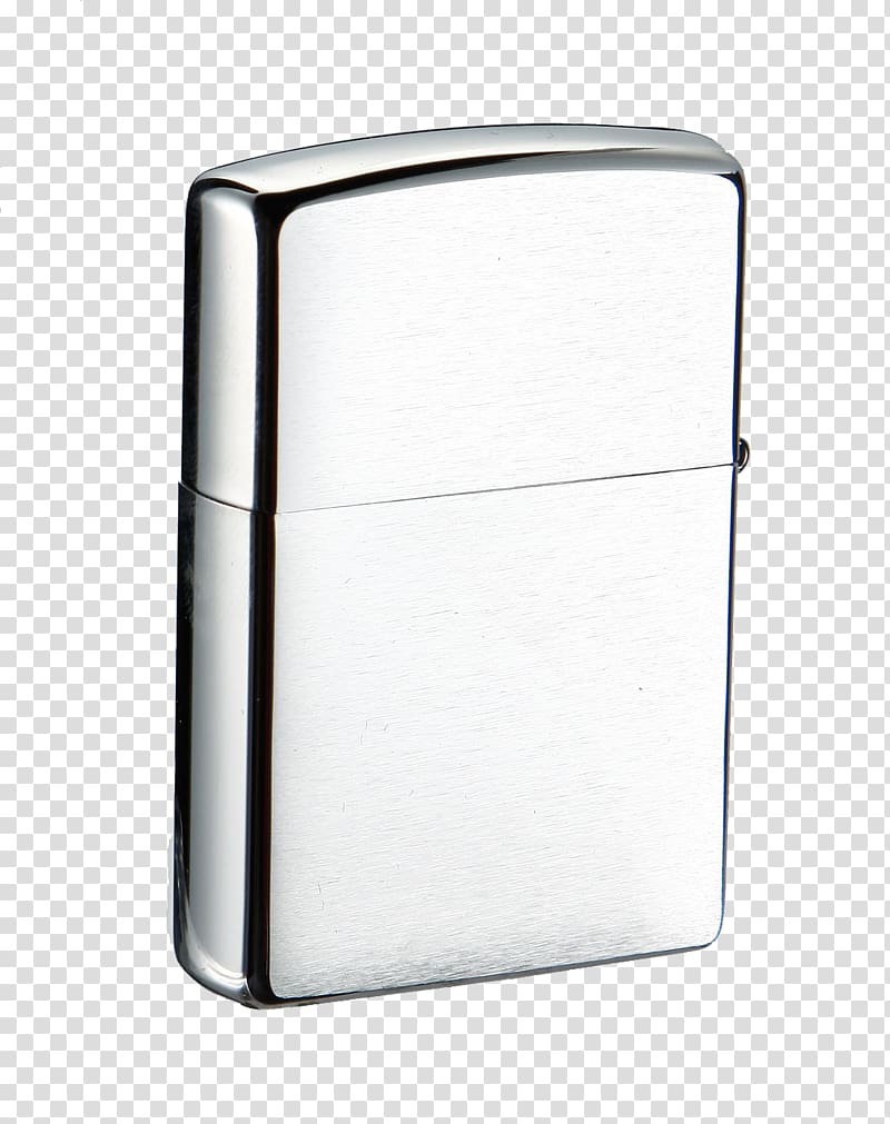 Lighter Zippo Silver Designer, Zippo silver transparent background PNG clipart