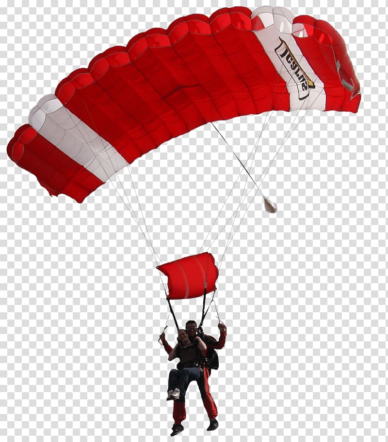 Parachuting Parachute Tandem skydiving Paratrooper Sport, parachute transparent background PNG clipart