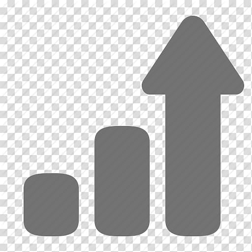 bar chart arrow icon