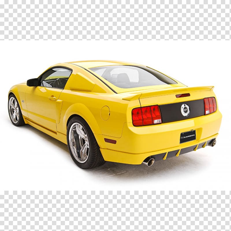 Ford Mustang Sports car Motor Vehicle Spoilers Model car, car transparent background PNG clipart