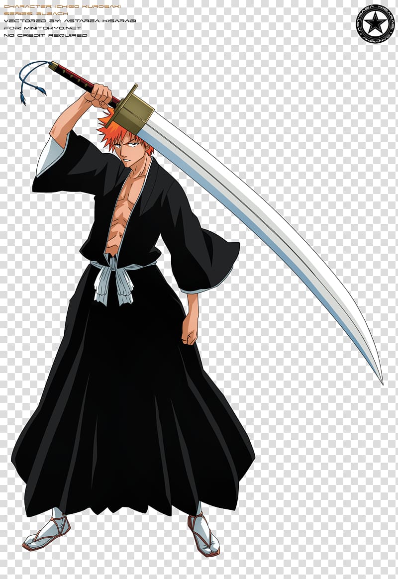 Ichigo Kurosaki Rukia Kuchiki Bleach Hollow Character, ichigo kurosaki transparent background PNG clipart