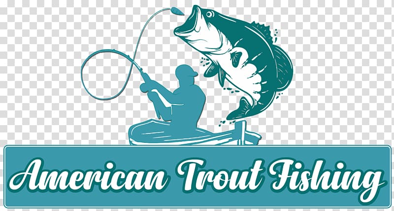 Logo Rainbow trout Brand Fishing, fish every year transparent background PNG clipart