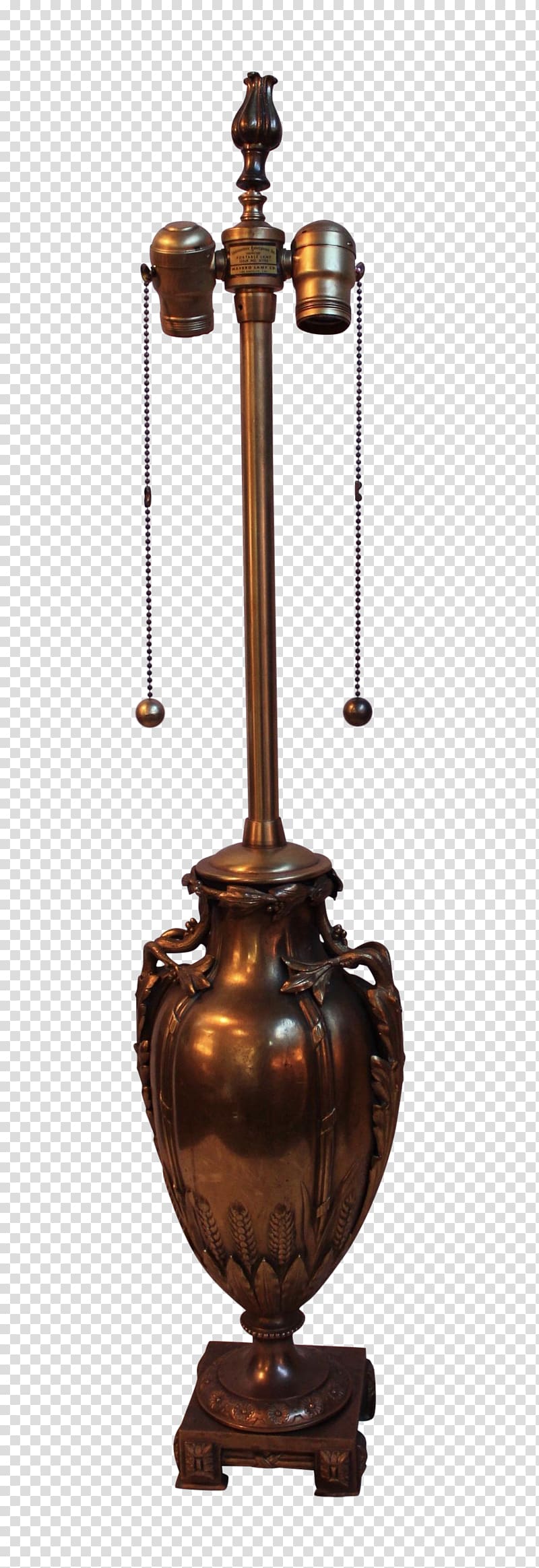 Copper Bronze Brass Light fixture, Brass transparent background PNG clipart
