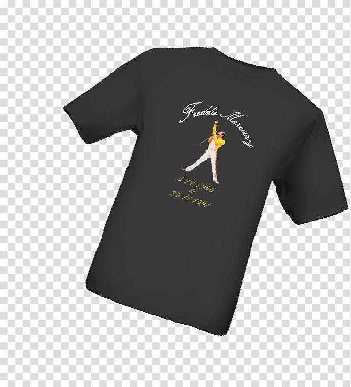 T-shirt Jersey Sleeve Clothing, Freddie Mercury transparent background PNG clipart