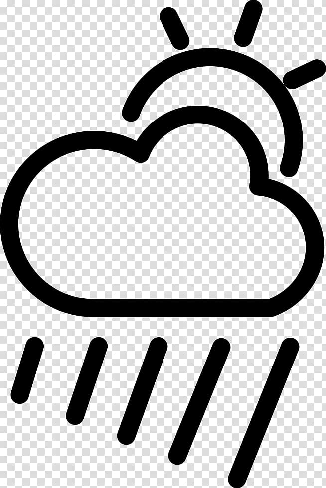 Computer Icons Weather forecasting Overcast , rainy day transparent background PNG clipart