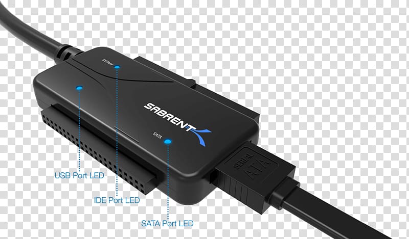 Adapter Parallel ATA Serial ATA USB 3.0 Hard Drives, USB transparent background PNG clipart