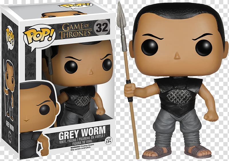 Game of Thrones Pop! Vinyl, Daenerys Targaryen #03 Tyrion Lannister Funko Pop Game of Thrones: Grey Worm Action Figure, game of thrones dolls transparent background PNG clipart