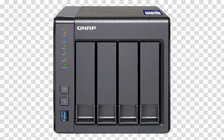 Network Storage Systems QNAP Systems, Inc. Data storage QNAP TS-431x-2G 4 Bay NAS RAM, others transparent background PNG clipart