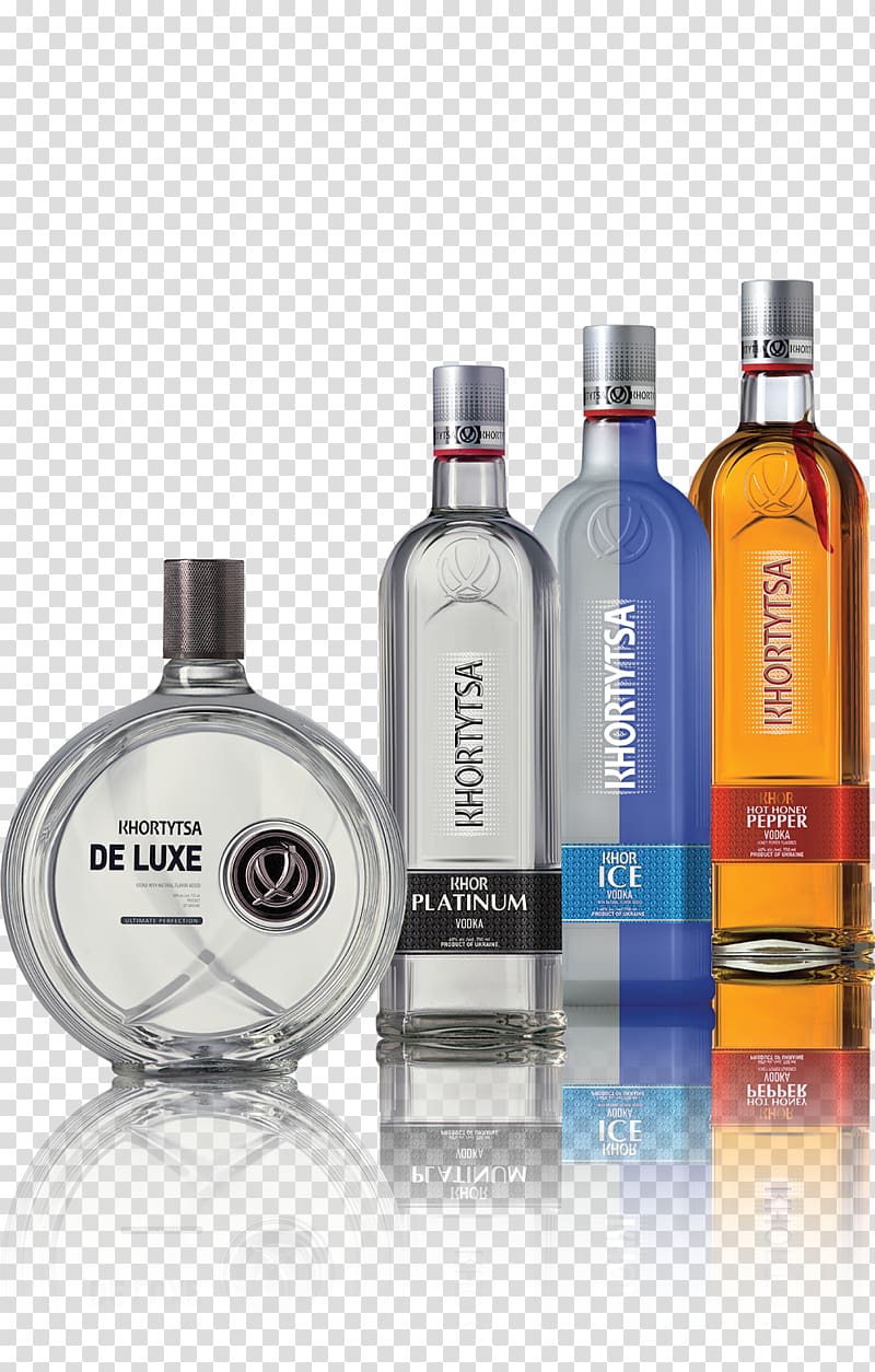 Khortytsia Distilled beverage Vodka Distillation Russian Standard, vodka transparent background PNG clipart