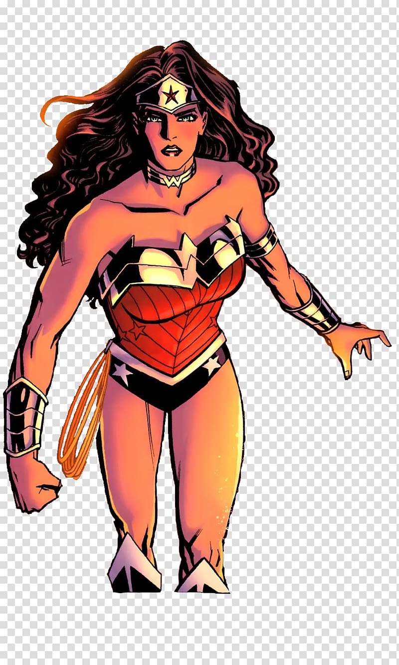 Diana Prince Female Brian Azzarello Starfire Superhero, Wonder Woman transparent background PNG clipart