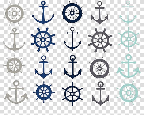 Anchor Seamanship Anclaje Ship's wheel , anchor transparent background PNG clipart