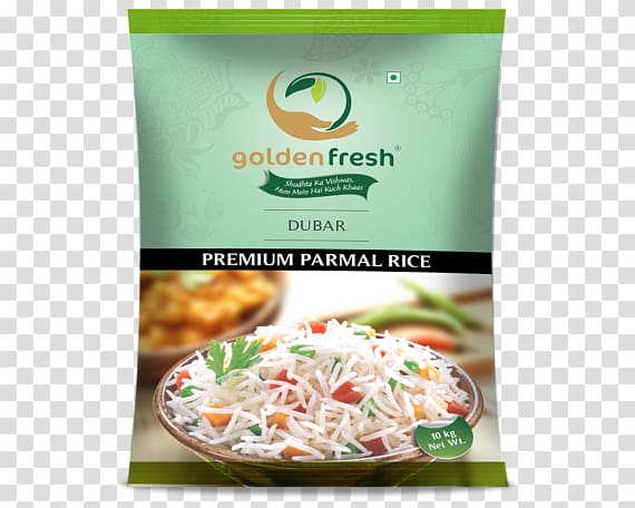 Basmati Vermicelli Vegetarian cuisine Rice cereal, golden rice transparent background PNG clipart