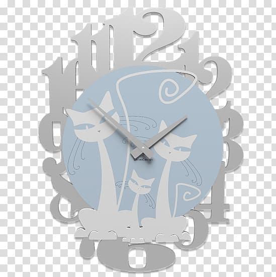 Congenital sensorineural deafness in cats Clock White Parede, Cat transparent background PNG clipart