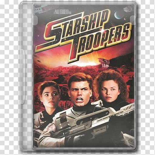 Paul Verhoeven Starship Troopers VHS Film Blu-ray disc, dvd transparent background PNG clipart