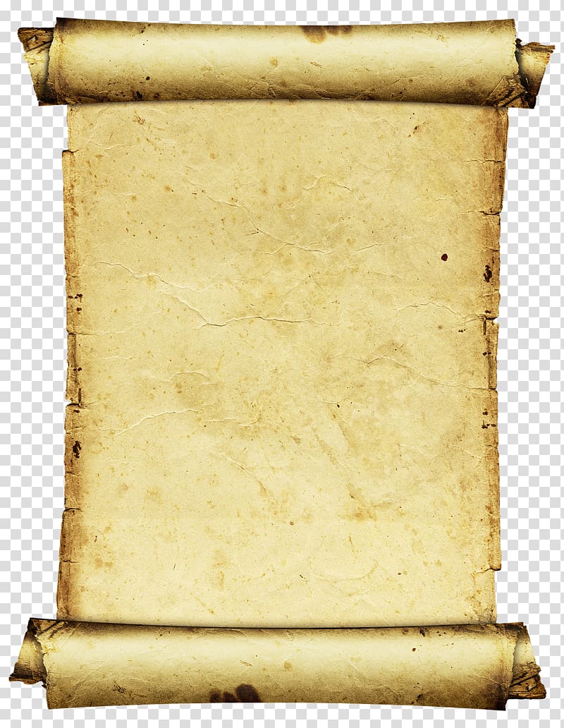 blank parchment clipart