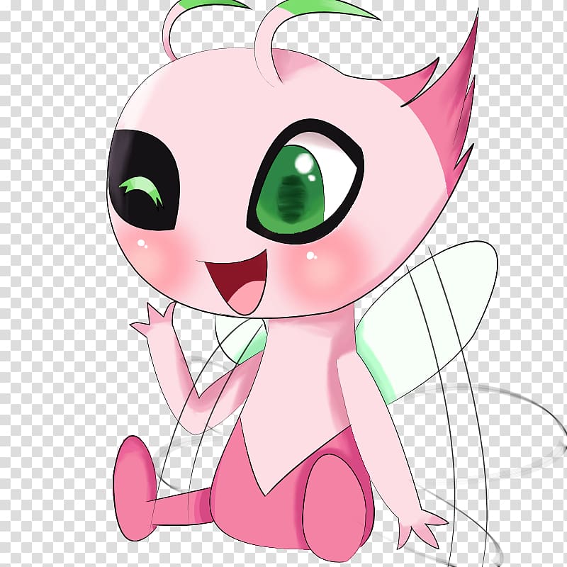 Whiskers Cat Cheek Illustration , shiny celebi transparent background PNG clipart