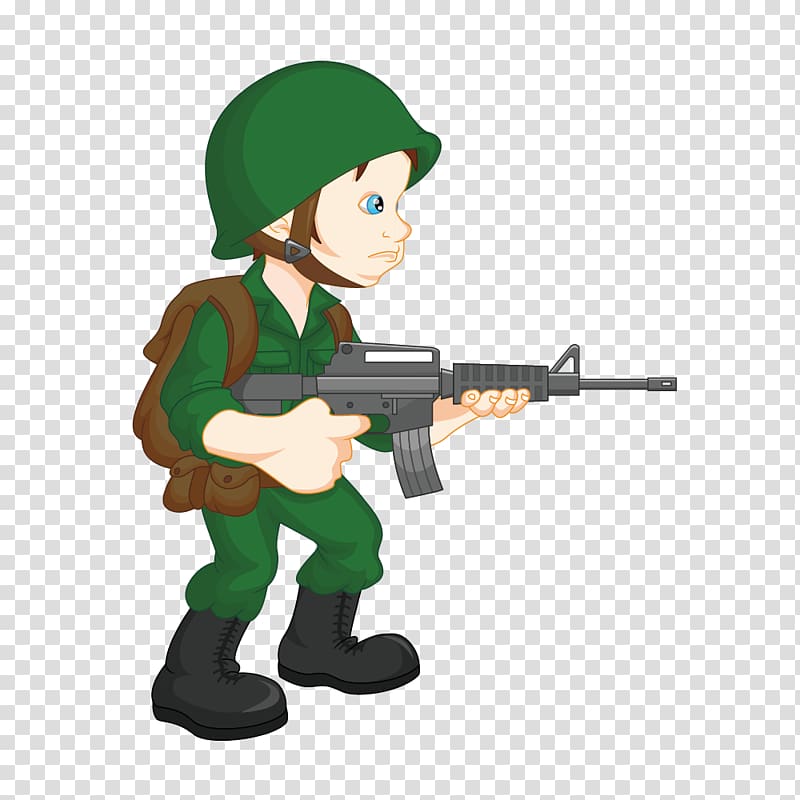 Soldier Army Military , Heavily armed soldiers transparent background PNG clipart