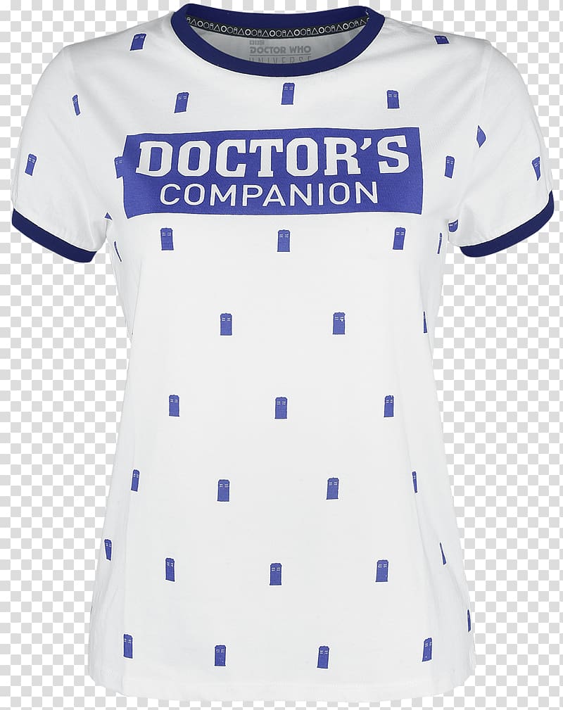 T-shirt EMP Merchandising Doctor Who merchandise TARDIS Clothing, T-shirt transparent background PNG clipart