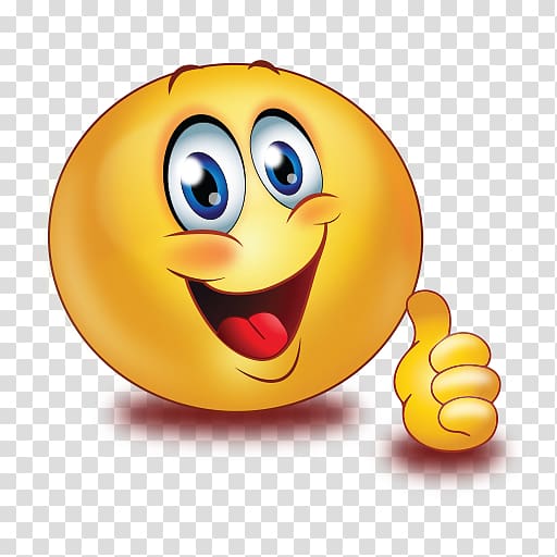 Emoji Emoticon Smiley Thumb signal Symbol, Emoji transparent background PNG clipart
