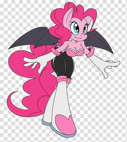 Pony Pinkie Pie Rouge the Bat Horse, hurry up transparent background PNG clipart