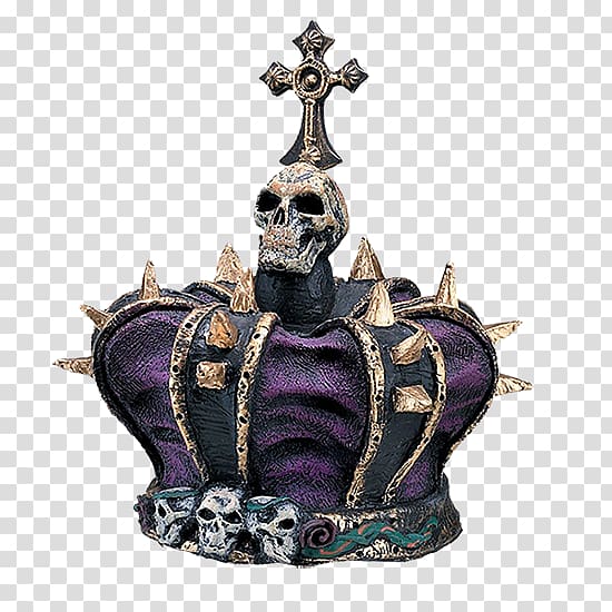 skull crown transparent background PNG clipart