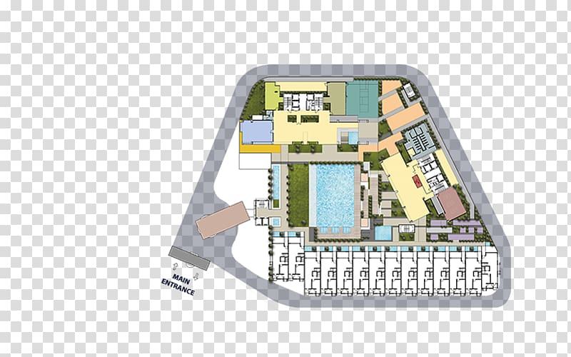 Relau Iconic skies Floor plan Site plan, site plan transparent background PNG clipart