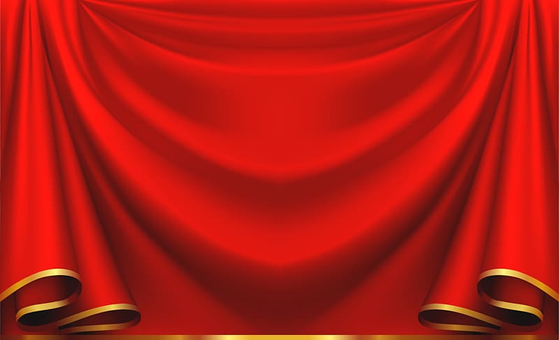 Curtain Window , Red Curtain transparent background PNG clipart