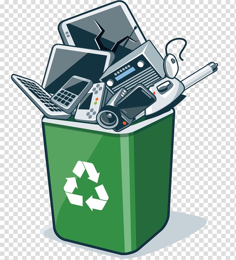 Computer recycling Electronic waste Electronics Hazardous waste, recycle transparent background PNG clipart