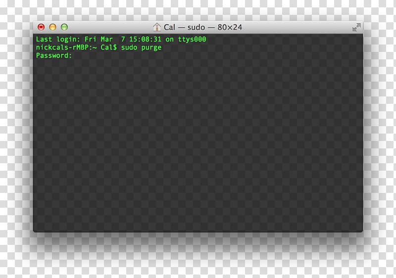 Terminal Command-line interface macOS Sudo, apple transparent background PNG clipart