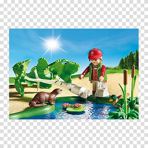 Playmobil Spielwaren Leisure Fish pond Playset, others transparent background PNG clipart