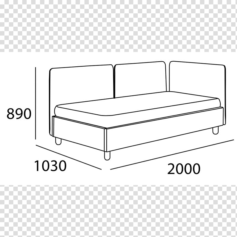 Daybed Table Furniture Mattress Bed frame, table transparent background PNG clipart