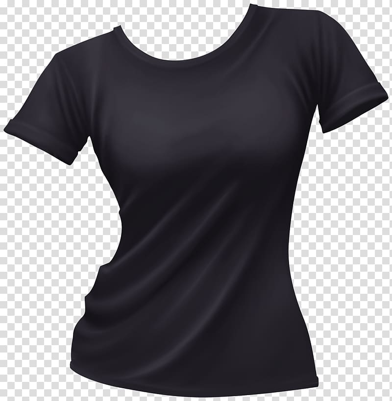 T-shirt Top Clothing, lady transparent background PNG clipart