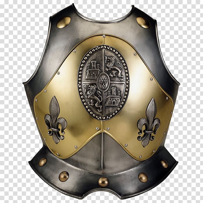 Toledo Breastplate Cuirass Plate armour, armour transparent background PNG clipart
