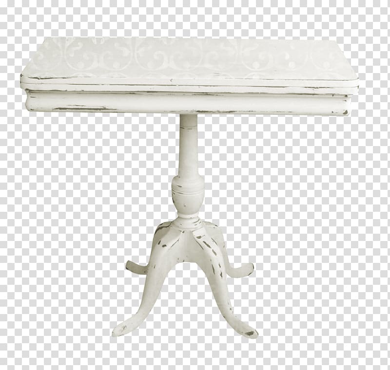 white wooden single-pedestal table, Coffee table White Chair, table transparent background PNG clipart