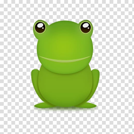 Frog Apple Icon format Icon, Amphibians material transparent background PNG clipart