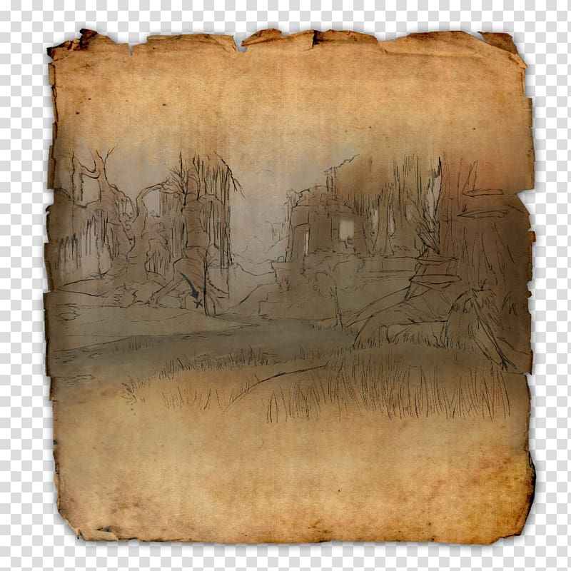 The Elder Scrolls Online Treasure map World map, treasure transparent background PNG clipart