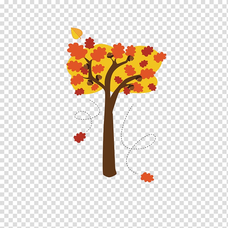 Autumn leaf color, Autumn maple transparent background PNG clipart