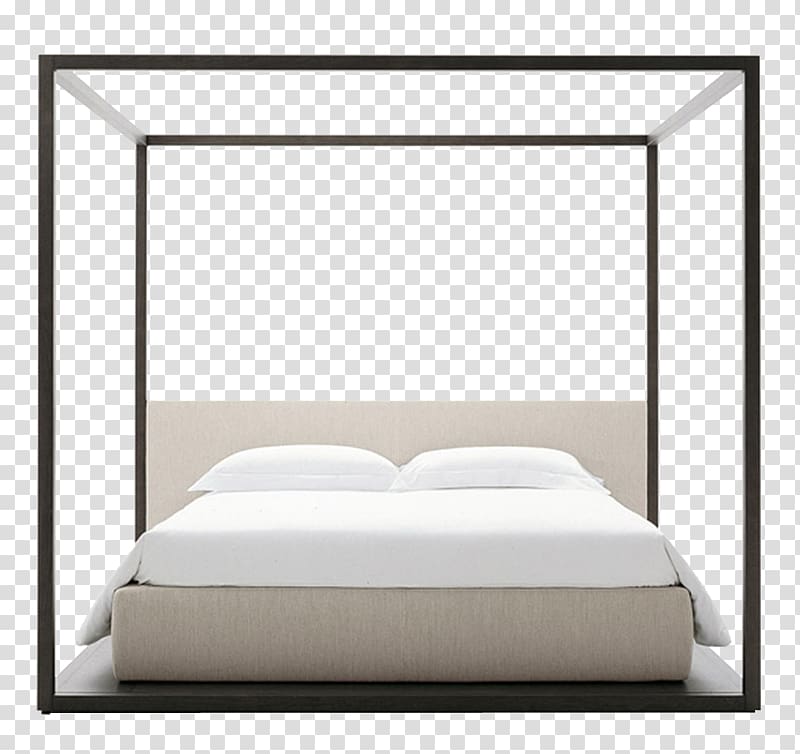 Canopy bed Four-poster bed Bedroom Furniture, bed transparent background PNG clipart
