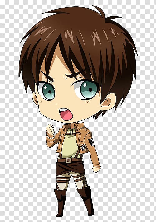Eren Yeager Mikasa Ackerman Armin Arlert A.O.T.: Wings of Freedom Attack on Titan, Eren transparent background PNG clipart
