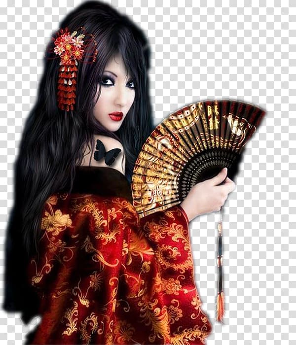 Memoirs of a Geisha Anime, oriental transparent background PNG clipart