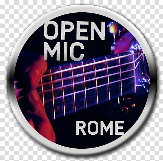 Open Mic Rome Acoustic bass guitar Roma Italia, Bass Guitar transparent background PNG clipart