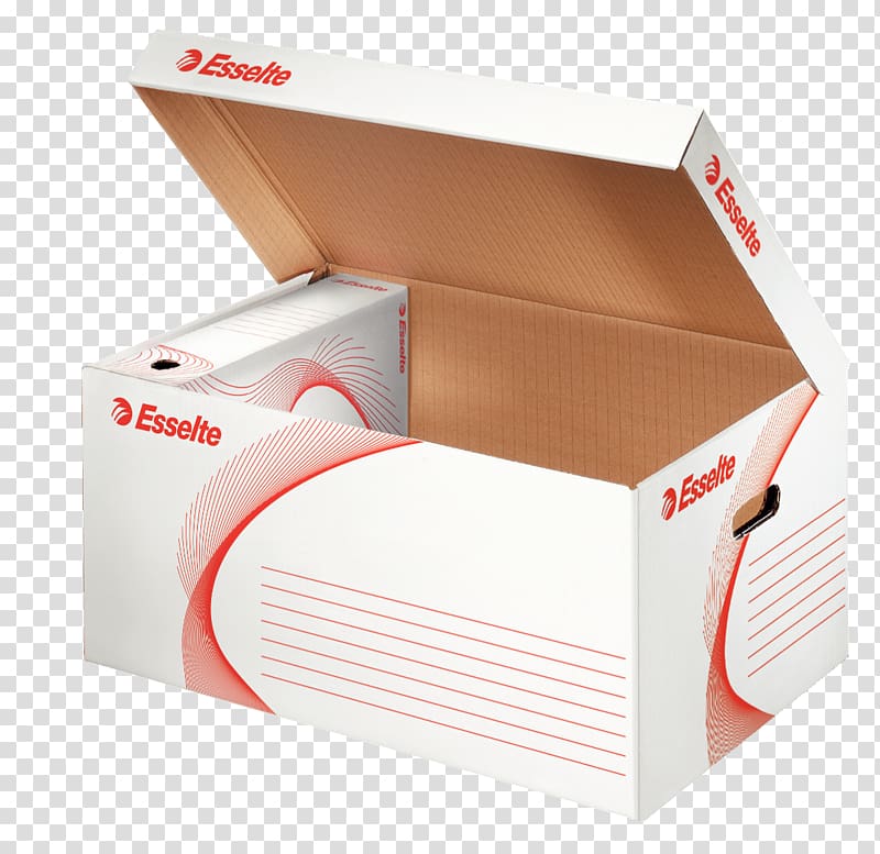 Box Archive Esselte cardboard Intermodal container, box transparent background PNG clipart