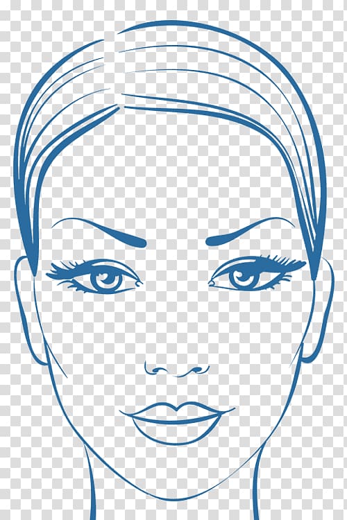 Elastic therapeutic tape Face Cosmetics Foundation Skin, multi-face transparent background PNG clipart