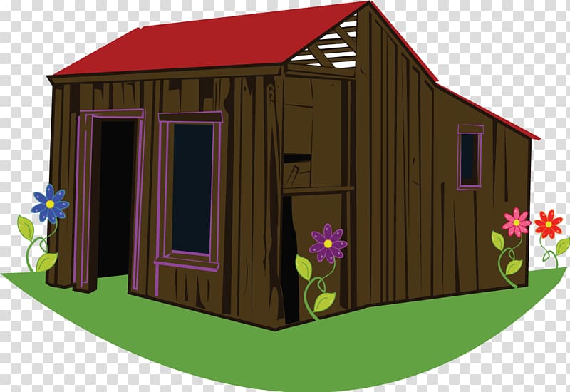 Shed House Hut Cottage Barn, house transparent background PNG clipart