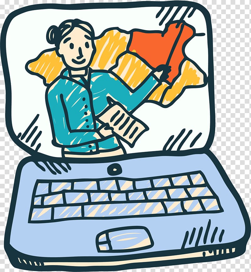 learning computer clipart