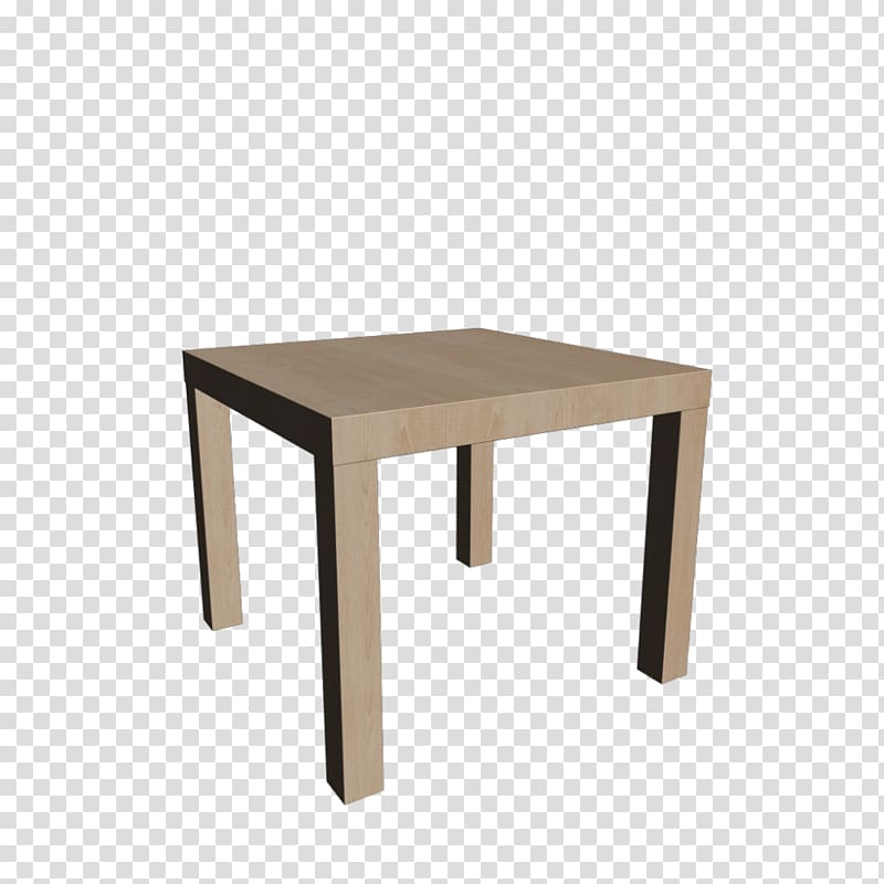 square brown wooden table, Ikea Lack Side Table transparent background PNG clipart