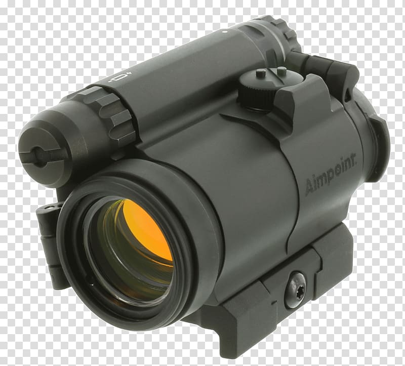 Aimpoint AB Red dot sight Aimpoint CompM4 Reflector sight Aimpoint CompM2, Sights transparent background PNG clipart