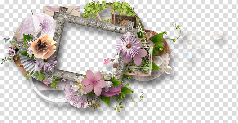 Cut flowers Frames Floral design, waterflower transparent background PNG clipart
